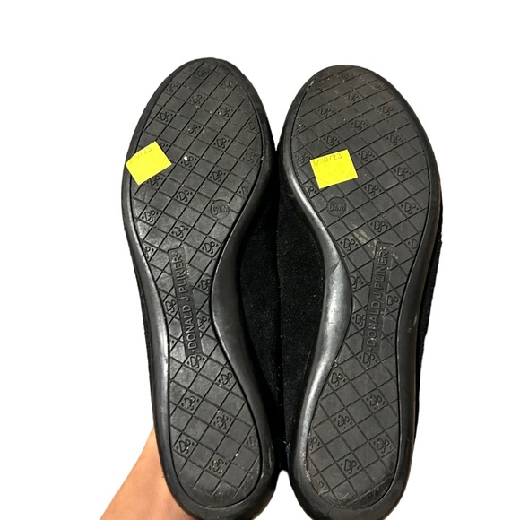 DONALD J. PLINER Black Suede Point Toe Loafers-Size 6.5 - Picture 10 of 13